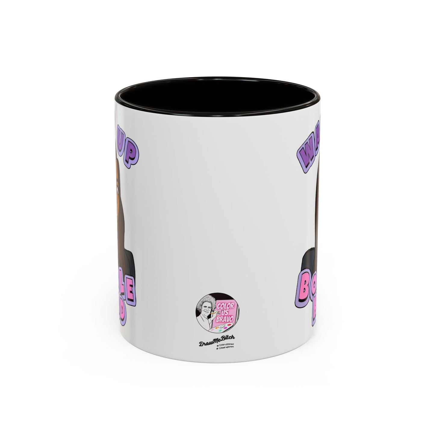 RHOSLC "Wake Up Bobblehead!", Ceramic Mug, (11oz, 15oz) featuring Mary Cosby
