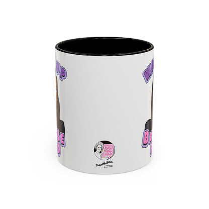 RHOSLC "Wake Up Bobblehead!", Ceramic Mug, (11oz, 15oz) featuring Mary Cosby