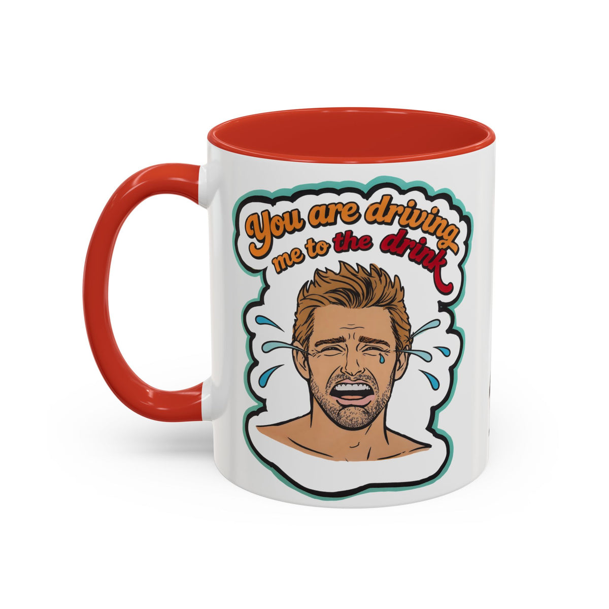 Summer House Kyle Driving to the Drink, Ceramic Mug, (11oz, 15oz) featuring Kyle Cooke