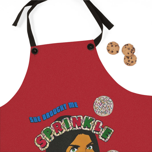 RHONJ Teresa Sprinkle Cookies, Italian Cooking Apron, featuring Teresa Giudice
