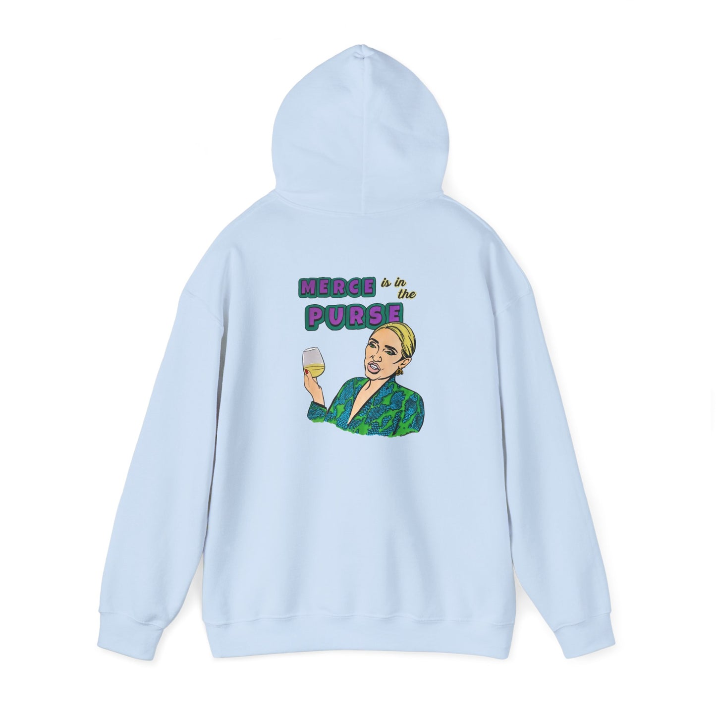 RHOBH Erika "Merce is in the Purse", Unisex Hoodie, featuring Erika Jayne
