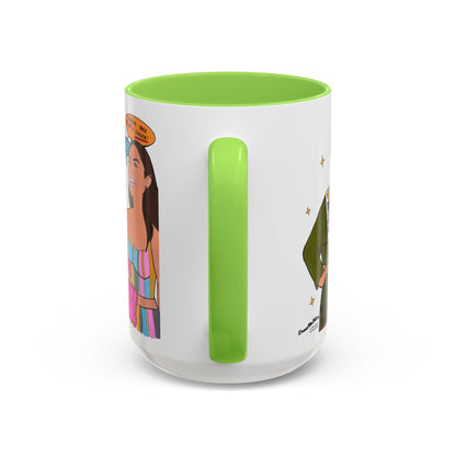 RHORI Kelsey vs. Rosie SLAM PIG, Ceramic Mug, (11oz, 15oz) featuring Kelsey Swanson & Rosie Woods