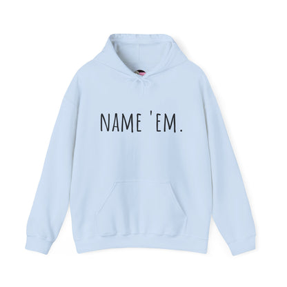RHOBH Kyle vs. Sutton "NAME 'EM", Unisex Hoodie, featuring Kyle Richards and Sutton Stracke