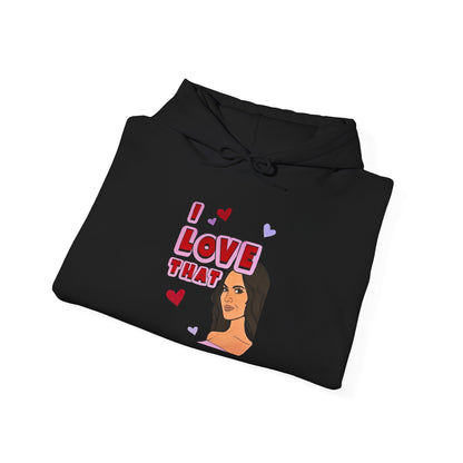 RHOSLC Lisa Loves That, Unisex Hoodie, featuring Lisa Barlow