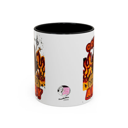 RHOBH, "OOF You're Angry" Ceramic Mug, (11oz, 15oz) featuring Lisa Rinna
