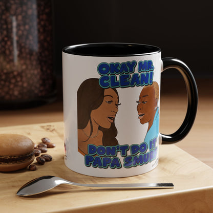 RHOA Angela vs. Pinky OK Mr. Clean, Ceramic Mug, Various Sizes & Colors, featuring Angela Oakley and Pinky Cole