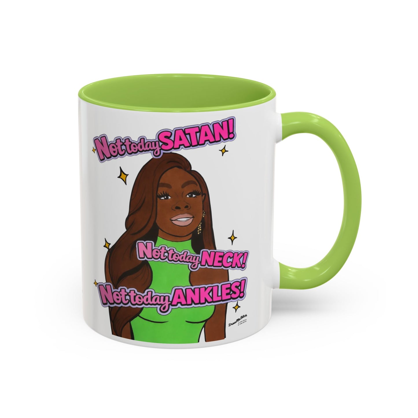 RHOP Candiace Not Today Neck!, Ceramic Mug, Various Sizes & Colors, featuring Candiace Dillard Bassett