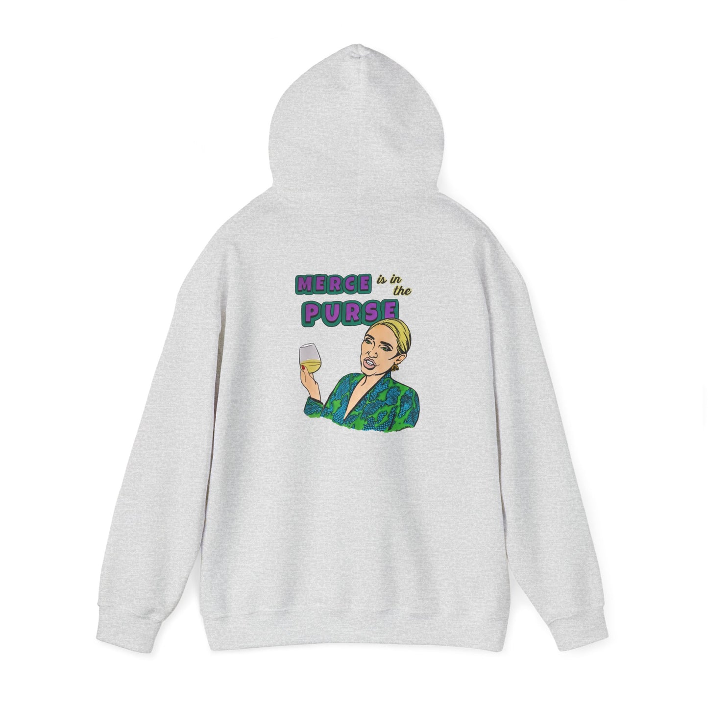 RHOBH Erika "Merce is in the Purse", Unisex Hoodie, featuring Erika Jayne