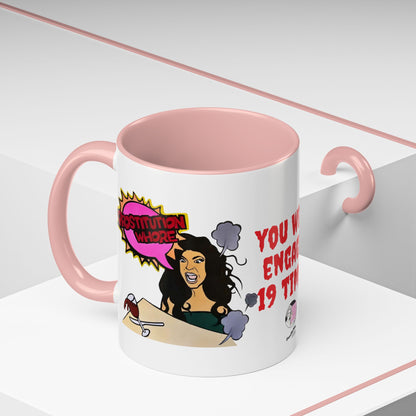 RHONJ "Prostitutions' Whore", Ceramic Mug, (11oz, 15oz) Featuring Teresa Giudice vs. Danielle Staub