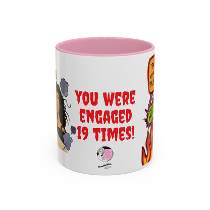 RHONJ "Prostitutions' Whore", Ceramic Mug, (11oz, 15oz) Featuring Teresa Giudice vs. Danielle Staub