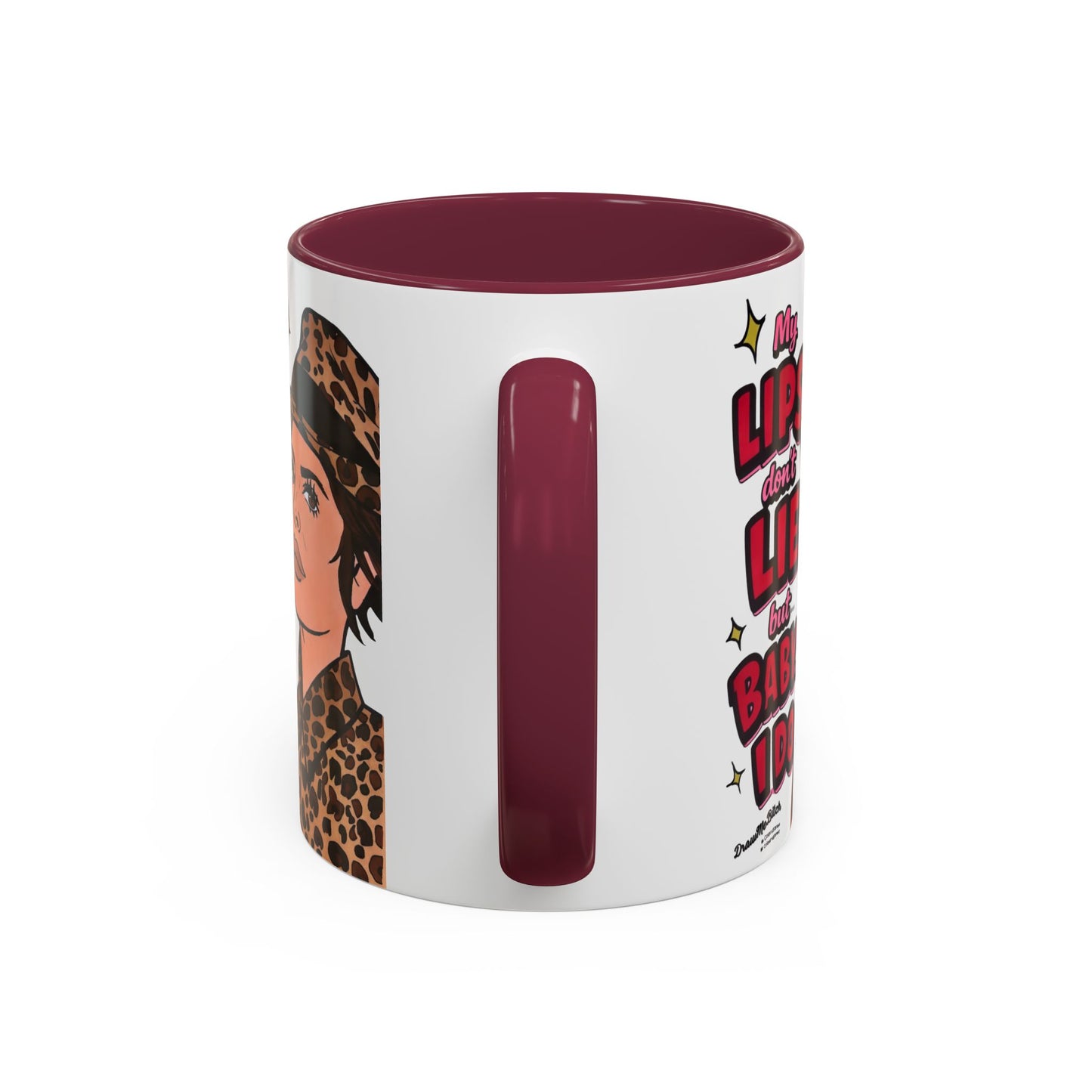 Traitors Lisa Rinna Lips Don't Lie, Ceramic Mug, Various Sizes & Colors