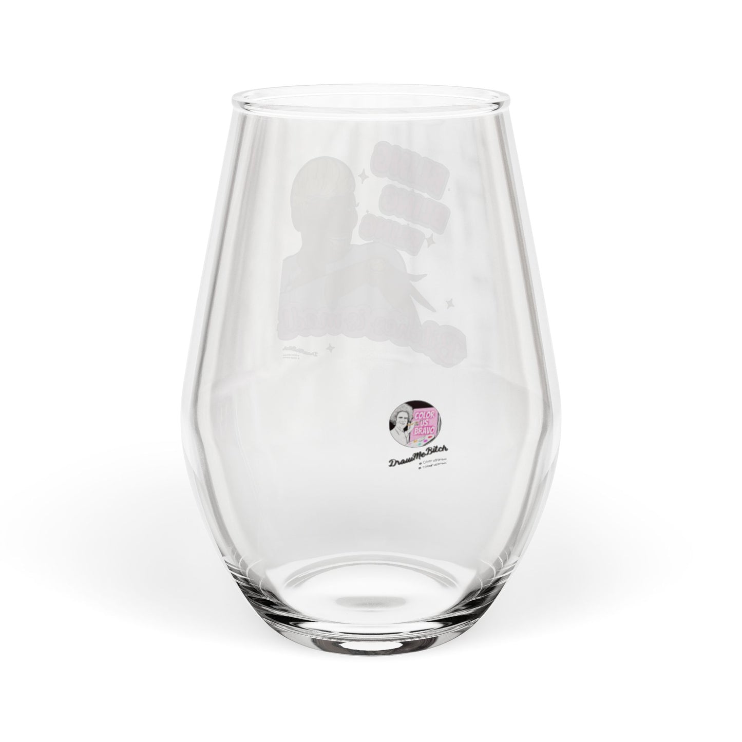 RHOA Nene Bling Bling Bitches is Mad, 12oz Stemless Wine Glass, featuring Nene Leakes