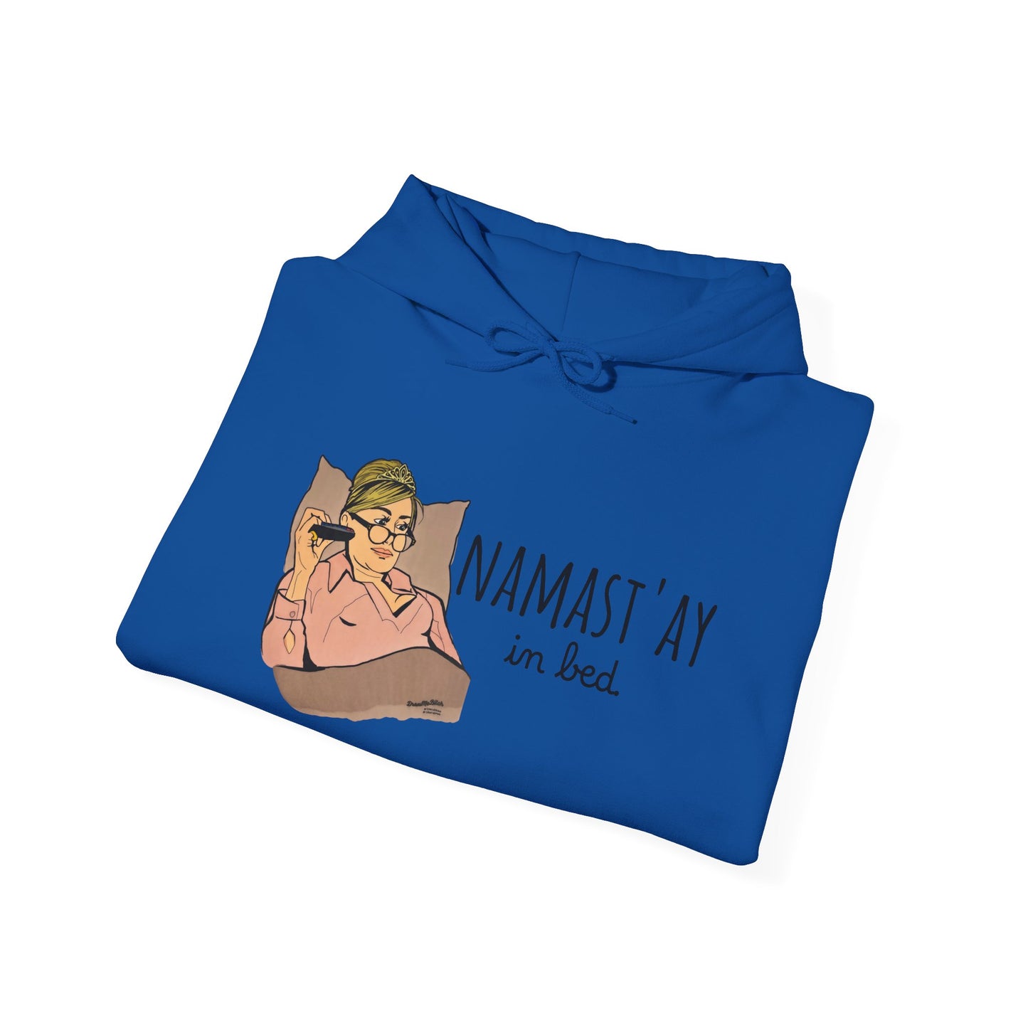 RHONY Sonja in bed with Crown, Unisex Hoodie, featuring Sonja Morgan