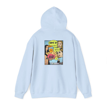 RHOBH Kyle vs. Sutton "NAME 'EM", Unisex Hoodie, featuring Kyle Richards and Sutton Stracke