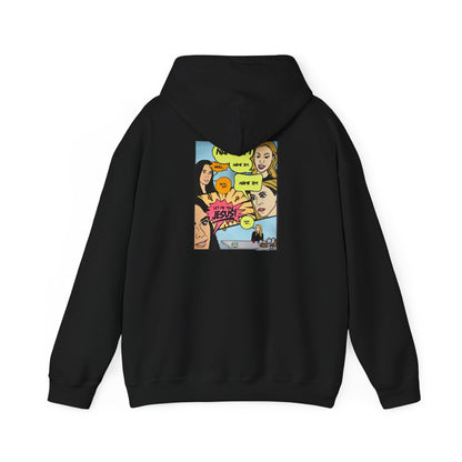 RHOBH Kyle vs. Sutton "NAME 'EM", Unisex Hoodie, featuring Kyle Richards and Sutton Stracke