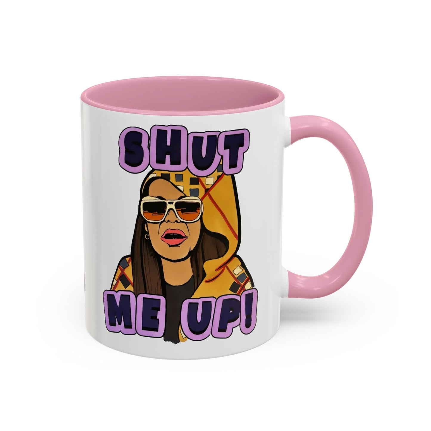 RHOSLC Shut Me Up!, Ceramic Mug, (11oz, 15oz) Featuring Mary Cosby