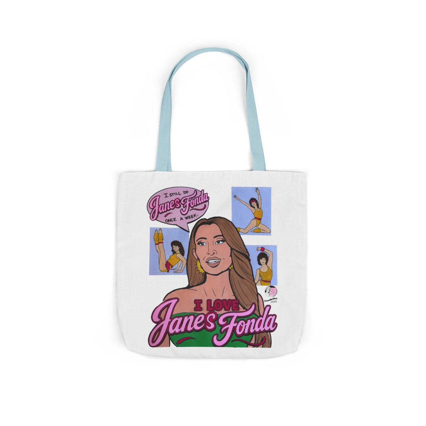 RHORI Alicia Loves Janes Fonda, Tote Bag featuring Alicia Carmody