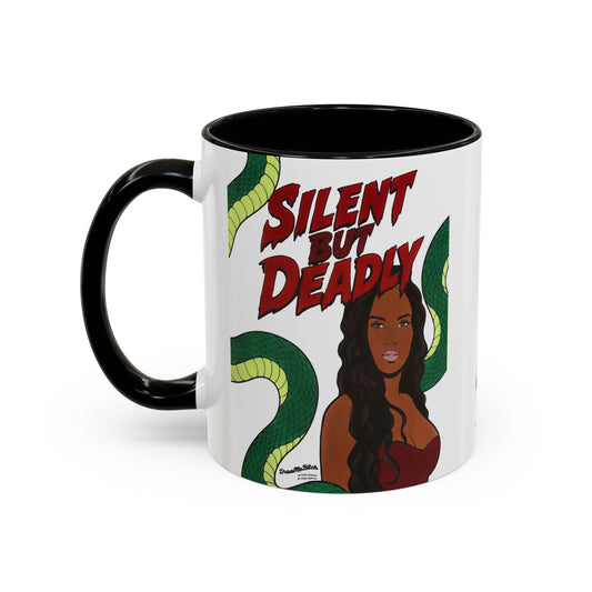 Summer House Ciara Silent but Deadly, Ceramic Mug, (11oz, 15oz) featuring Ciara Miller