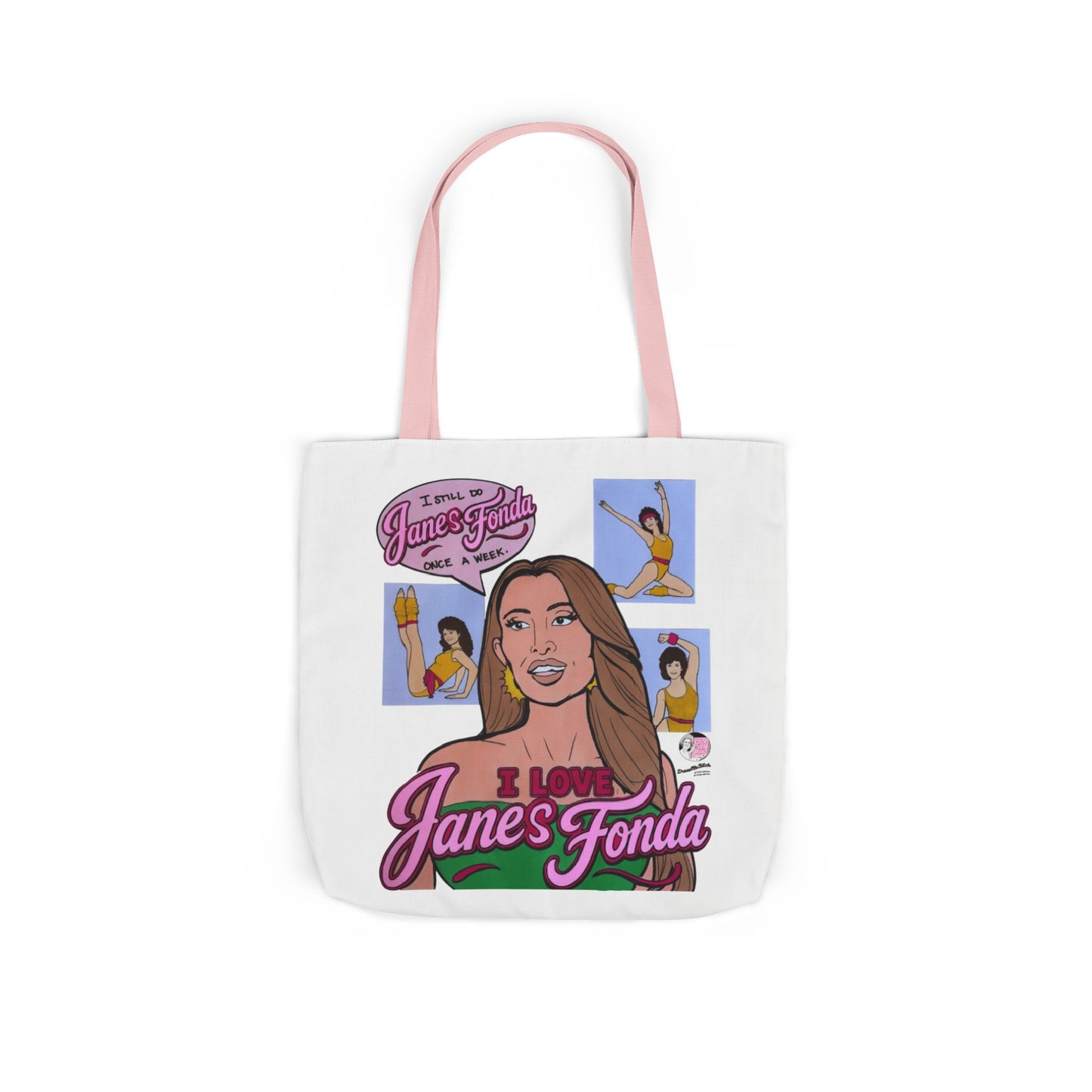 RHORI Alicia Loves Janes Fonda, Tote Bag featuring Alicia Carmody