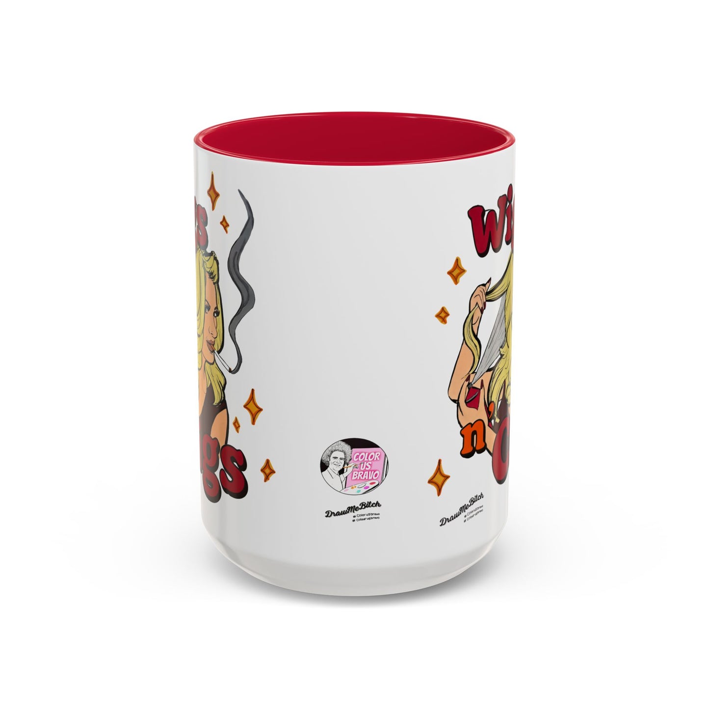 RHOA Kim "Wigs n' Cigs", Ceramic Mug, (11oz, 15oz) Featuring Kim Zolciak