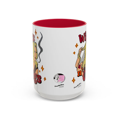 RHOA Kim "Wigs n' Cigs", Ceramic Mug, (11oz, 15oz) Featuring Kim Zolciak
