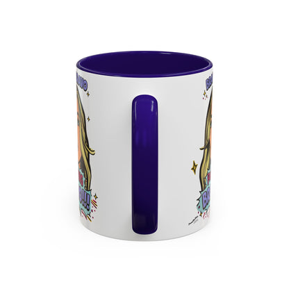 RHOBH Denise Bravo Bravo Bravo, Ceramic Mug, Various Sizes & Colors, featuring Denise Richards