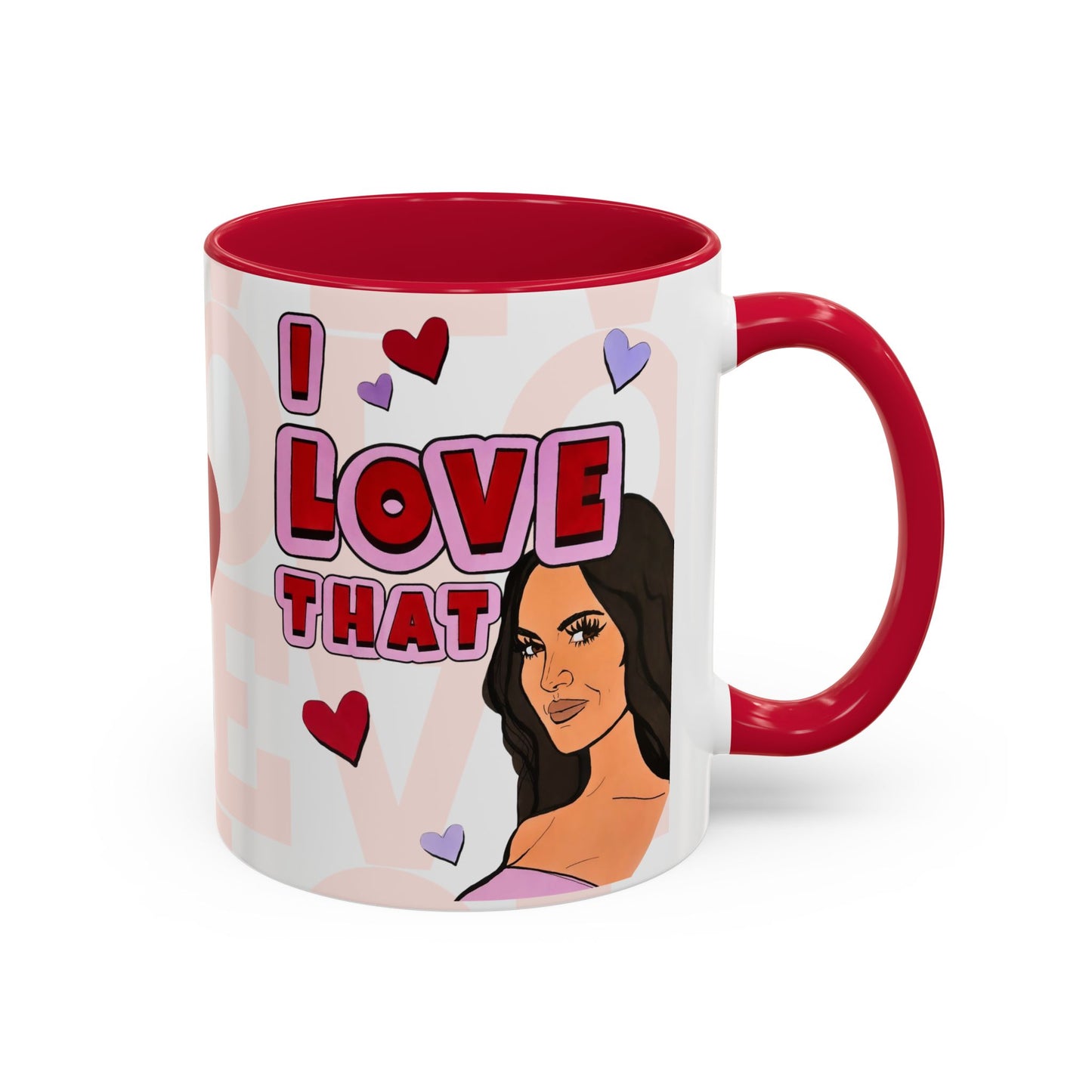 RHOSLC Lisa "Love That" Ceramic Mug, (11oz, 15oz)  featuring Lisa Barlow