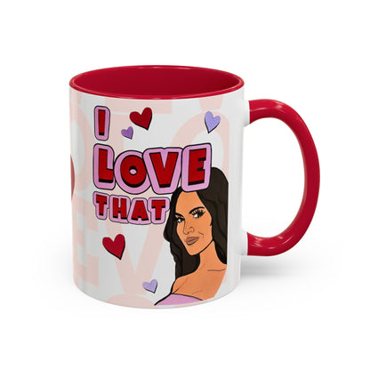RHOSLC Lisa "Love That" Ceramic Mug, (11oz, 15oz)  featuring Lisa Barlow