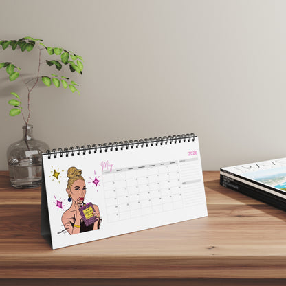 The Real Housewives of 2026, Desktop Calendar, Featuring Various Real Housewives from Bravo TV