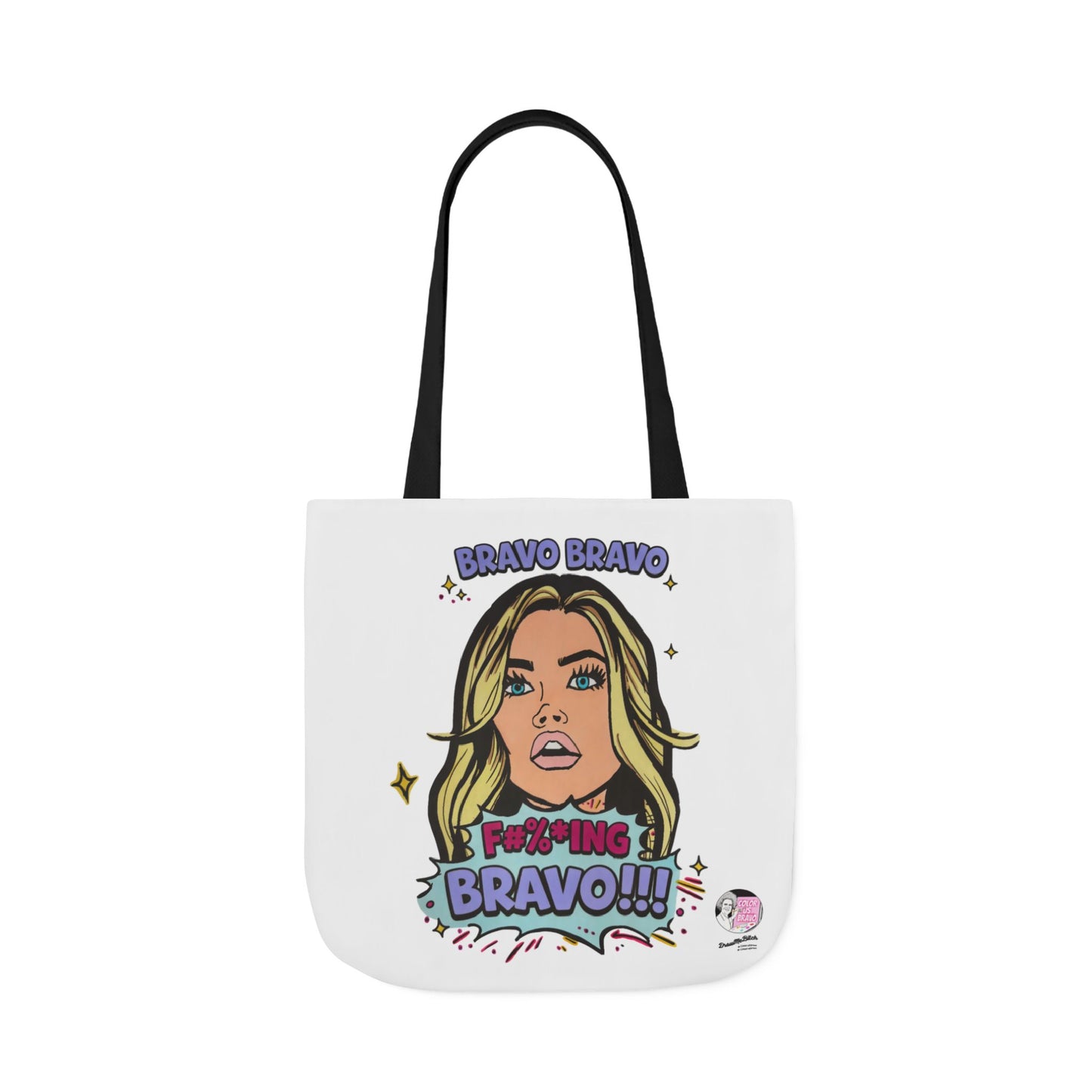 RHOBH Denise Bravo Bravo Bravo, Tote Bag featuring Denise Richards