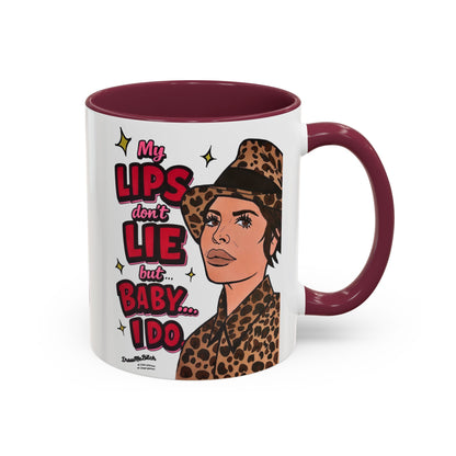 Traitors Lisa Rinna Lips Don't Lie, Ceramic Mug, Various Sizes & Colors