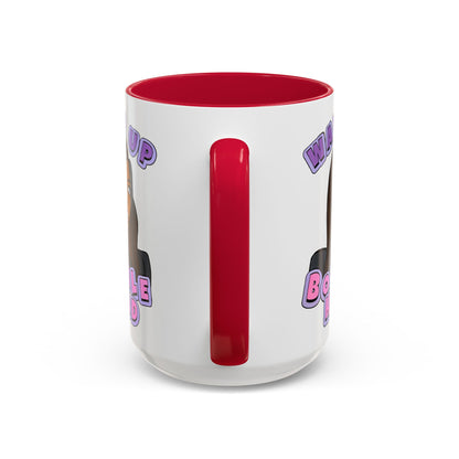 RHOSLC "Wake Up Bobblehead!", Ceramic Mug, (11oz, 15oz) featuring Mary Cosby