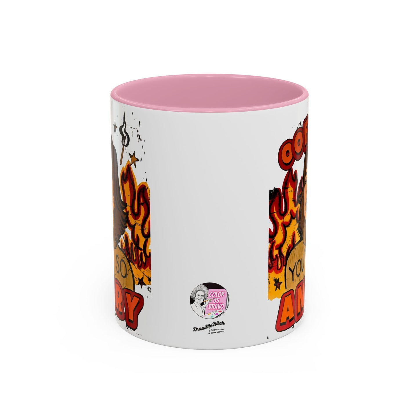 RHOBH, "OOF You're Angry" Ceramic Mug, (11oz, 15oz) featuring Lisa Rinna