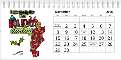 Real Housewives of 2026, Desktop Calendar, Featuring Various Real Housewives from Bravo TV