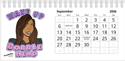 Real Housewives of 2026, Desktop Calendar, Featuring Various Real Housewives from Bravo TV