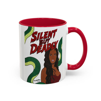 Summer House Ciara Silent but Deadly, Ceramic Mug, (11oz, 15oz) featuring Ciara Miller