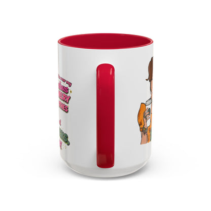 RHOBH Jenn Tilley Jewels and Coffee, Ceramic Mug, Various Sizes & Colors, featuring Jennifer Tilley