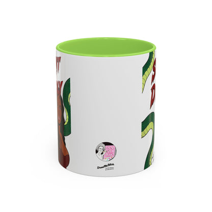 Summer House Ciara Silent but Deadly, Ceramic Mug, (11oz, 15oz) featuring Ciara Miller