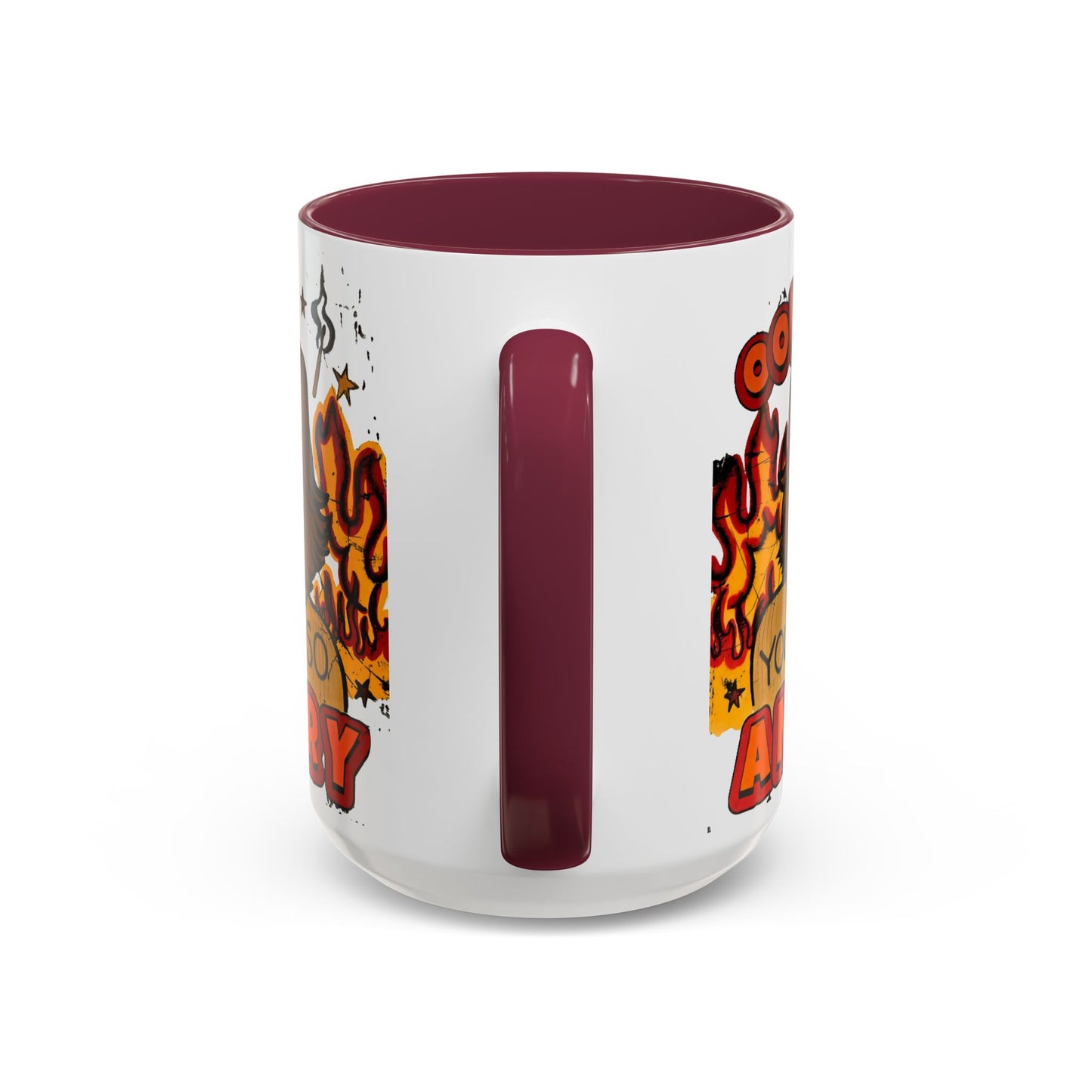 RHOBH, "OOF You're Angry" Ceramic Mug, (11oz, 15oz) featuring Lisa Rinna