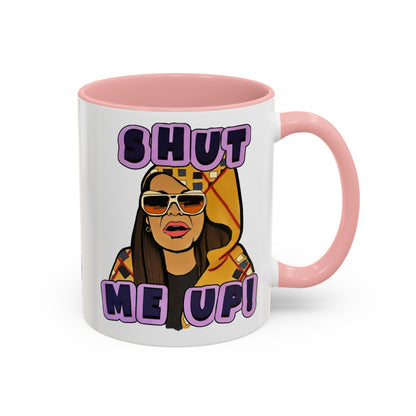 RHOSLC Shut Me Up!, Ceramic Mug, (11oz, 15oz) Featuring Mary Cosby