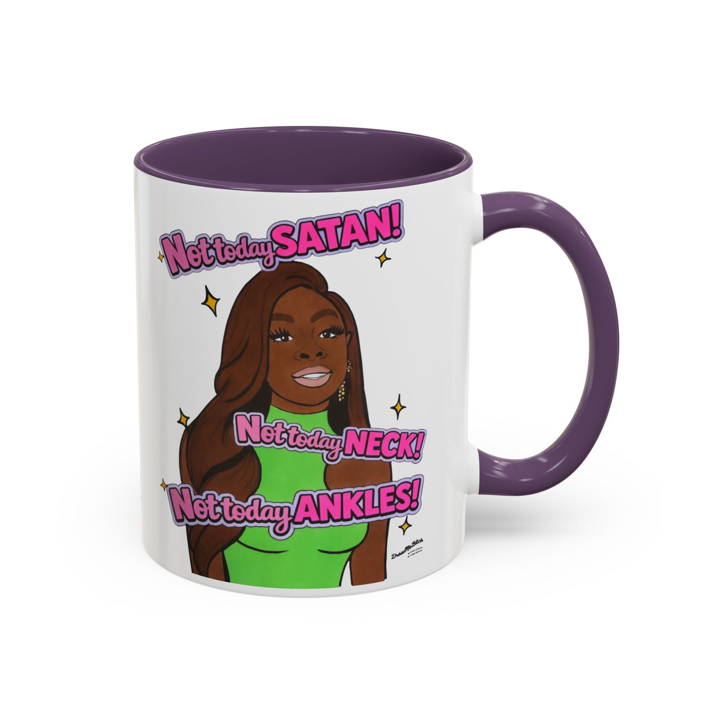 RHOP Candiace Not Today Neck!, Ceramic Mug, Various Sizes & Colors, featuring Candiace Dillard Bassett