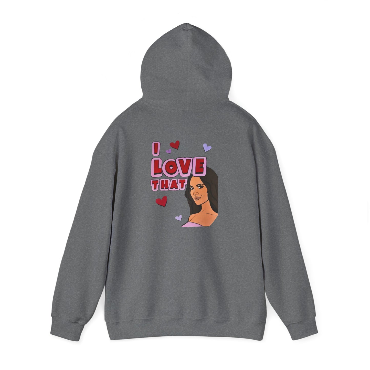 RHOSLC Lisa Loves That, Unisex Hoodie, featuring Lisa Barlow