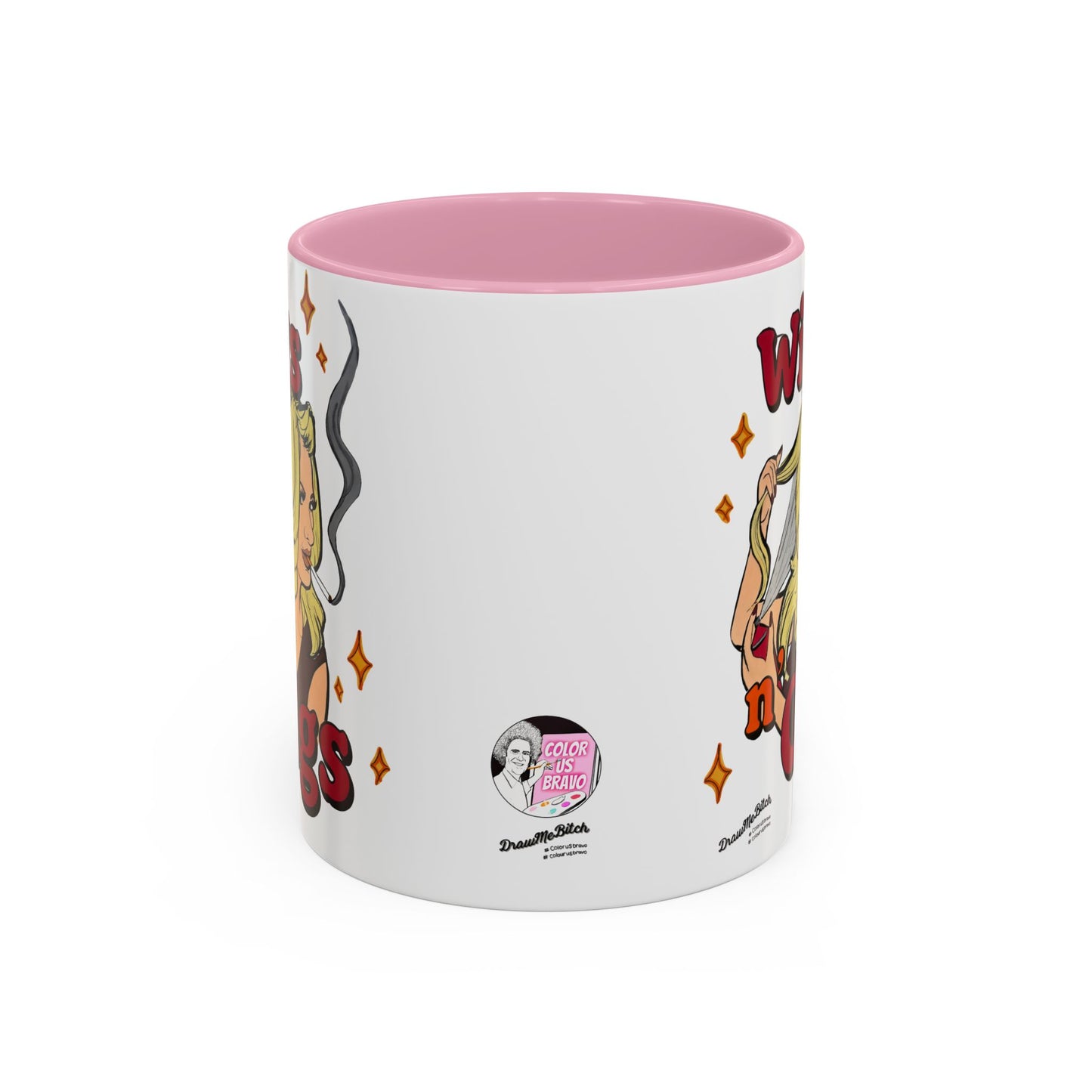 RHOA Kim "Wigs n' Cigs", Ceramic Mug, (11oz, 15oz) Featuring Kim Zolciak