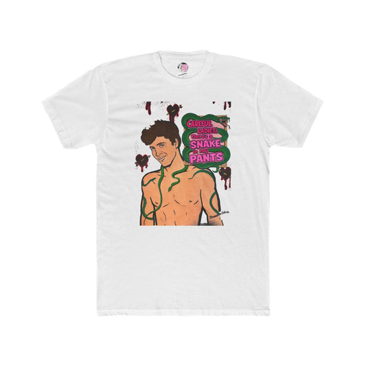 Traitors Rob Snake in my Pants, Unisex Cotton Crew Tee Featuring Rob Rausch