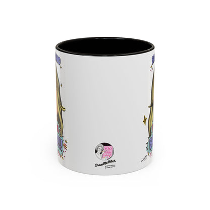 RHOBH Denise Bravo Bravo Bravo, Ceramic Mug, Various Sizes & Colors, featuring Denise Richards