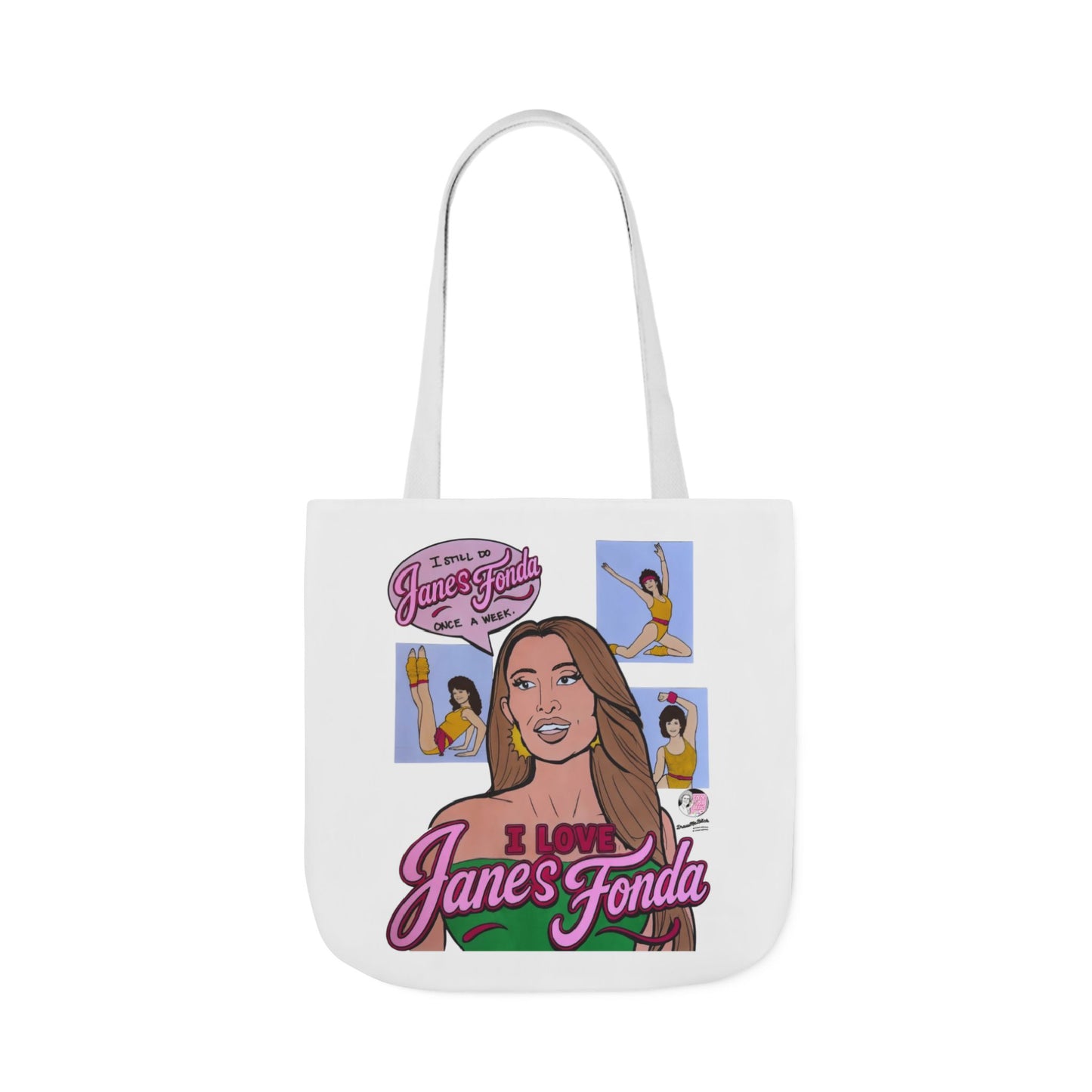 RHORI Alicia Loves Janes Fonda, Tote Bag featuring Alicia Carmody