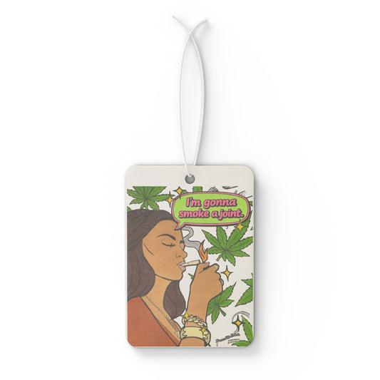 The Valley Gigi I'm Gonna Smoke a Jay, "Go the Distance" Car Air Freshener - featuring GiGi Golnesa