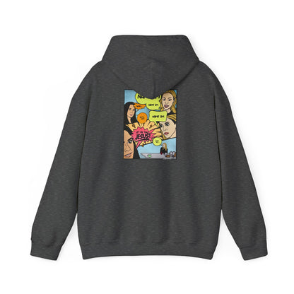 RHOBH Kyle vs. Sutton "NAME 'EM", Unisex Hoodie, featuring Kyle Richards and Sutton Stracke