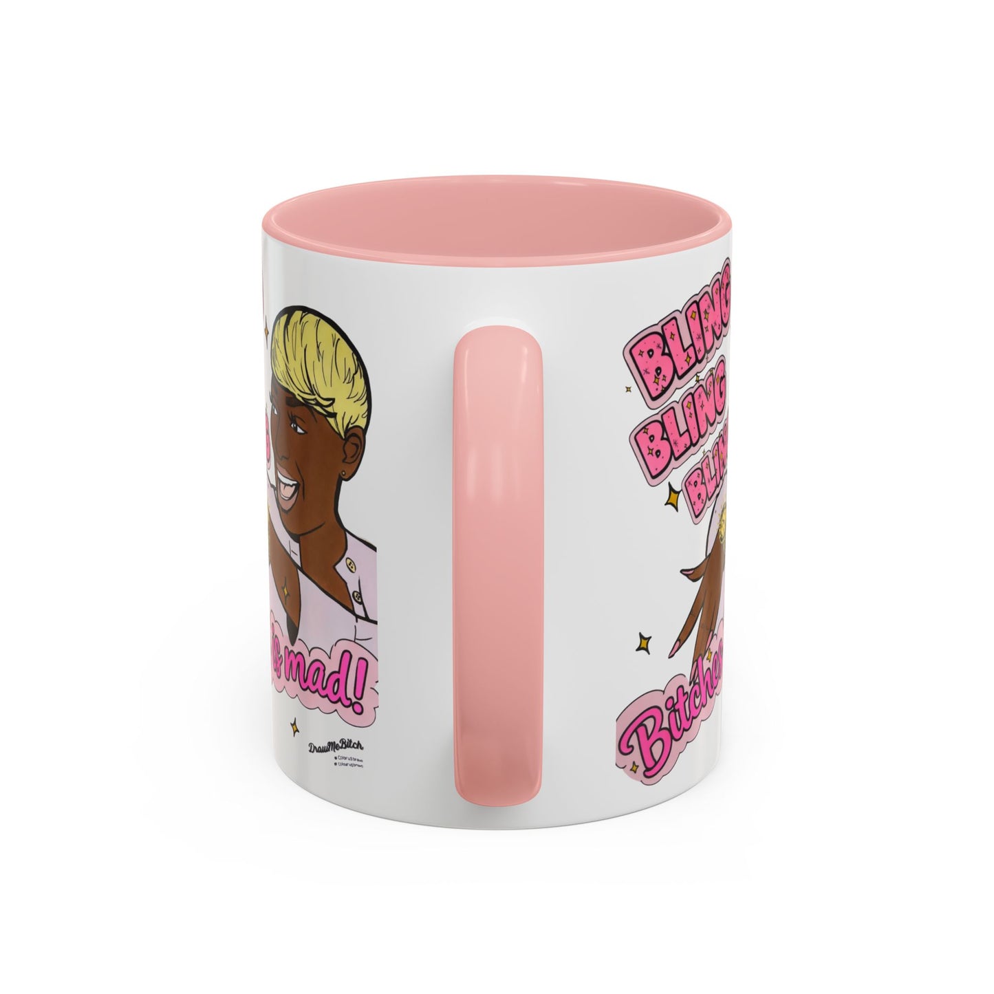 RHOA Nene Bling Bling Bitches is Mad, Ceramic Mug, Various Sizes & Colors, featuring Nene Leakes