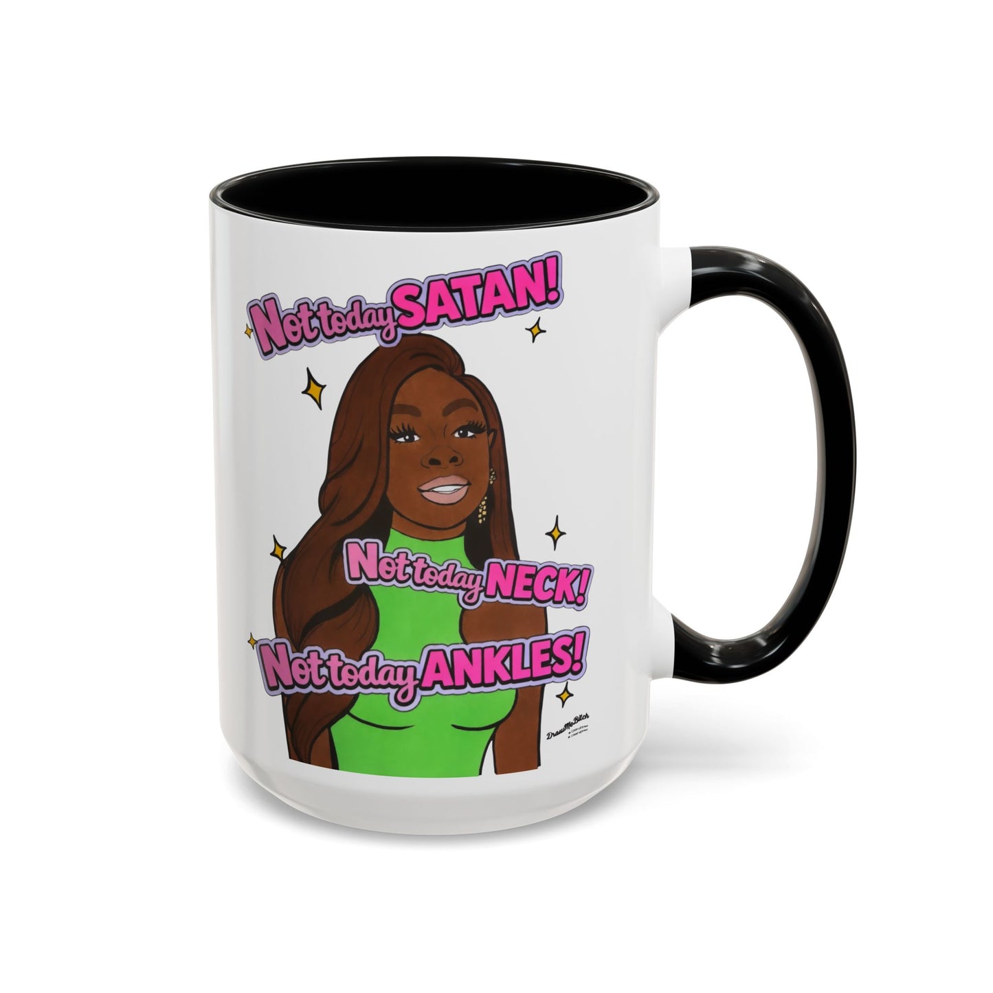 RHOP Candiace Not Today Neck!, Ceramic Mug, Various Sizes & Colors, featuring Candiace Dillard Bassett